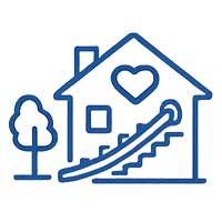 Mobilität zuhause Icon